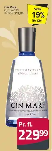 Fleggaard Gin Mare tilbud