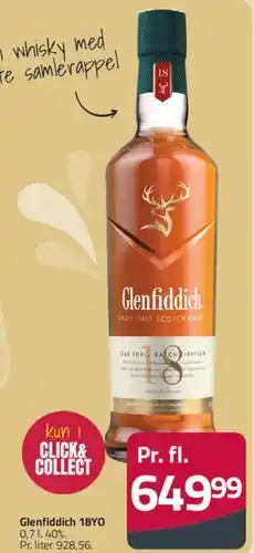 Fleggaard Glenfiddich 18YO tilbud