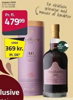 Fleggaard Graham's 30 YO Tawny Port tilbud