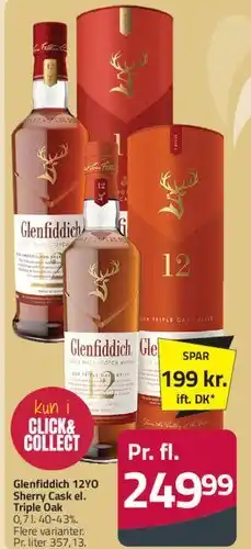 Fleggaard Glenfiddich 12YO tilbud
