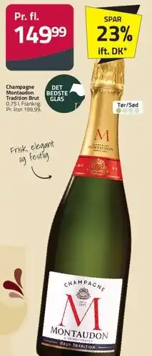 Fleggaard Champagne Montaudon Tradition tilbud
