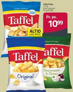 Fleggaard Taffel Chips (poser) tilbud