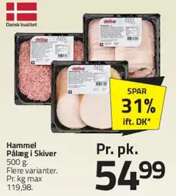Fleggaard Hammel Pålæg i skiver tilbud
