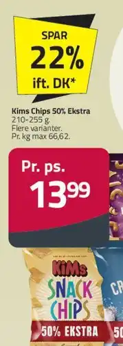 Fleggaard Kims Chips tilbud