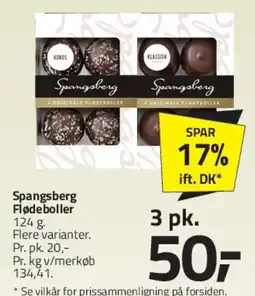 Fleggaard Spangsberg Flødeboller tilbud