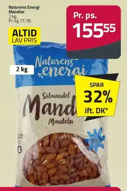 Fleggaard Naturens Energi Mandler tilbud