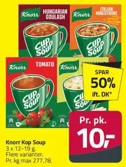 Fleggaard Knorr Kop Soup tilbud
