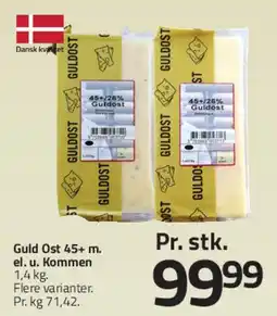 Fleggaard Guld Ost 45+ tilbud