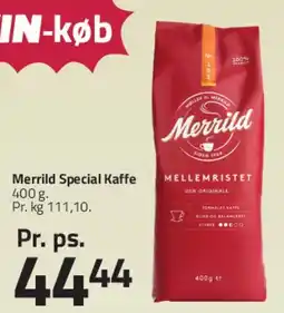 Fleggaard Merrild Special Kaffe tilbud