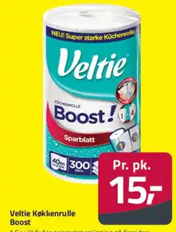 Fleggaard Veltie Køkkenrulle Boost tilbud