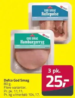 Fleggaard Defco God Smag (pålæg) tilbud