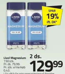 Fleggaard Livol Magnesium tilbud