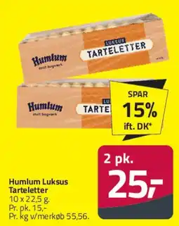 Fleggaard Humlum Luksus Tarteletter tilbud