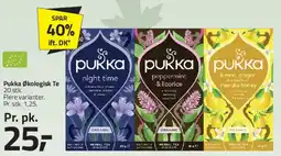 Fleggaard Pukka økologisk te tilbud