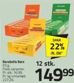 Fleggaard Barebells Bars tilbud