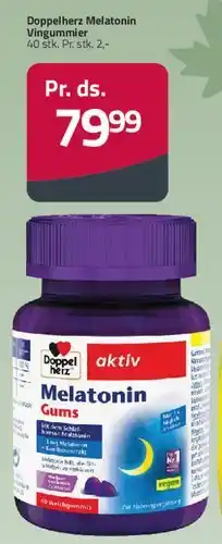 Fleggaard Doppelherz Melatonin Gums tilbud