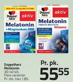 Fleggaard Doppelherz Melatonin (pakker) tilbud