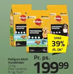 Fleggaard Pedigree Adult Hundefoder tilbud