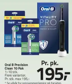 Fleggaard Oral‑B Precision / Vitality pakke tilbud