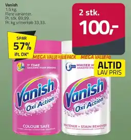 Fleggaard Vanish Oxi Action tilbud