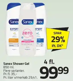 Fleggaard Sanex Shower Gel tilbud