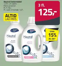 Fleggaard Neutral Vaskemiddel tilbud