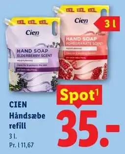 Lidl Cien Håndsæbe refill tilbud