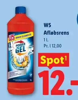 Lidl W5 Afløbsrens tilbud