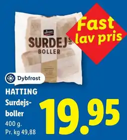 Lidl Hattings Surdejsboller tilbud