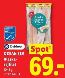 Lidl Dybfrost Alaska-sejfilet tilbud