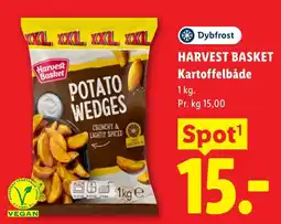 Lidl Harvest Basket Potato Wedges tilbud
