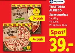 Lidl Dybfrost Trattoria Alfredo Stenovnspizza tilbud