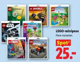 Lidl LEGO-minipose tilbud
