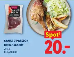 Lidl Canard Passion Berberiandelår tilbud