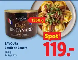 Lidl Savoury Confit de Canard tilbud