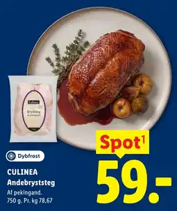 Lidl Culinea Andebryststeg tilbud