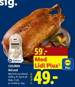 Lidl Culinea Hel and tilbud