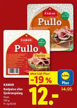 Lidl Kamar Pullo Papriko tilbud
