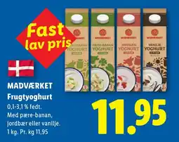 Lidl Madværket frugtyoghurt tilbud