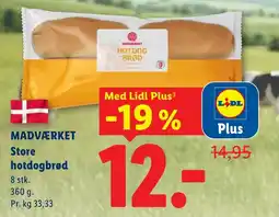Lidl Madværket hotdogbrød tilbud