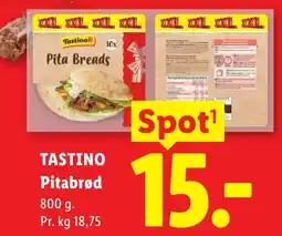 Lidl Tastino Pitabrød tilbud