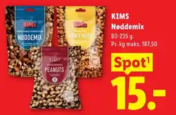 Lidl Kims Nøddemix tilbud