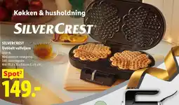 Lidl Silvercrest dobbelt vaffeljern tilbud