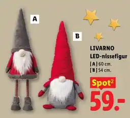 Lidl Livarno LED-nissefigur tilbud
