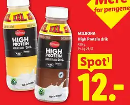 Lidl Milbona High Protein drik tilbud