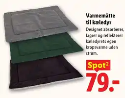 Lidl Spot² Varmemåtte til kæledyr tilbud