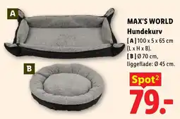 Lidl Max's World Hundekurv tilbud