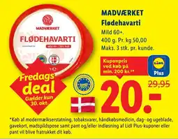 Lidl Madværket Fløde Havarti tilbud