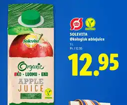 Lidl Solevita Apple Juice tilbud
