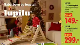 Lidl Lupilu Balancebjælke tilbud